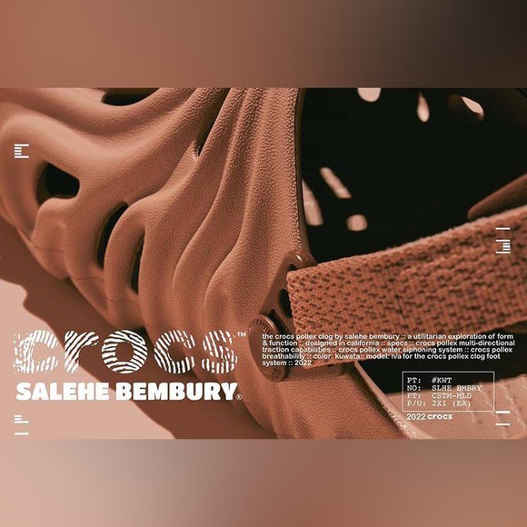 SALEHE BEMBURY X CROCS POLLEX CLOG KUWATA - Picture 12 of 16